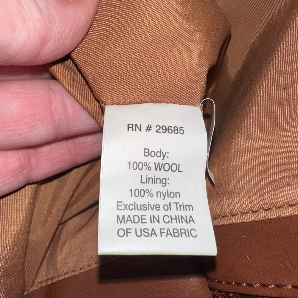 Pendleton Light Blue Wool Aztec Print Shoulder Ba… - image 10